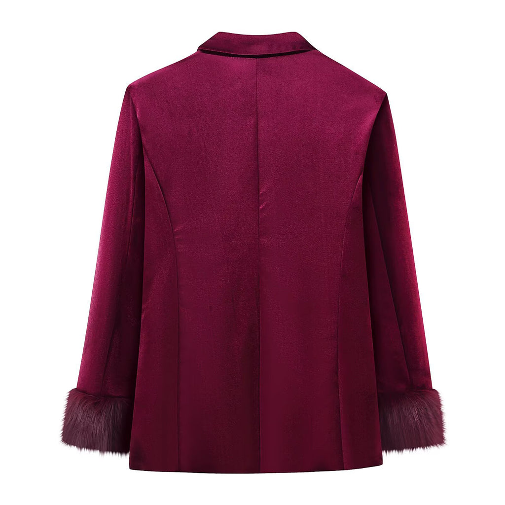 Mao Cuff Suit Coat+Pants Set