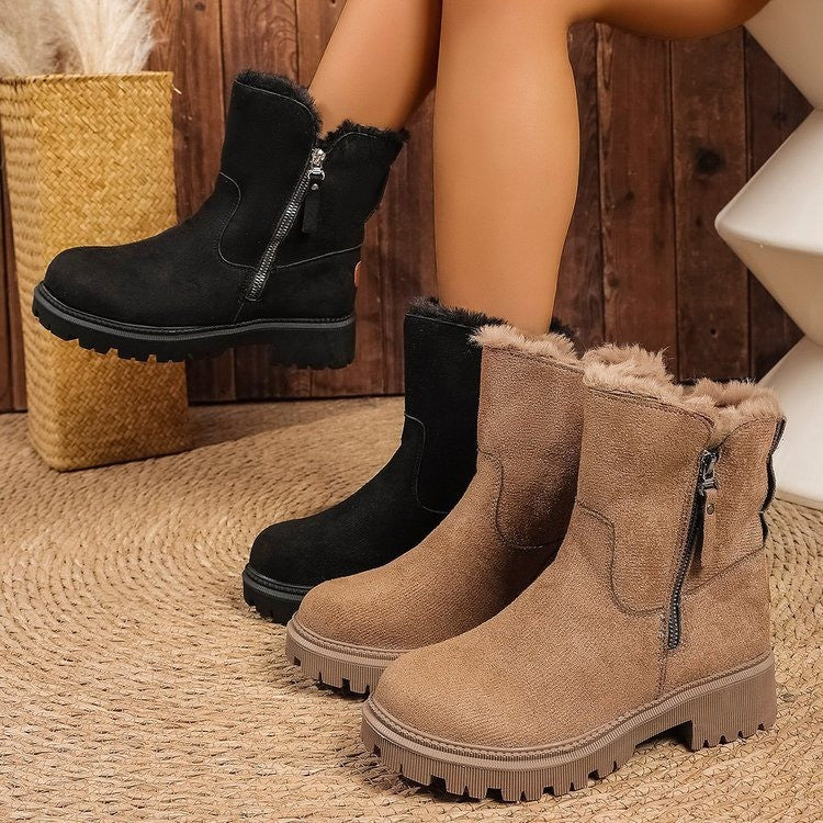Snow boots women's shoes warm boots