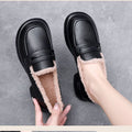 Cotton loafers thickened women's cotton shoes low heels