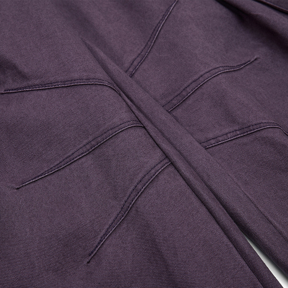 Multi pocket workwear curved knife pants