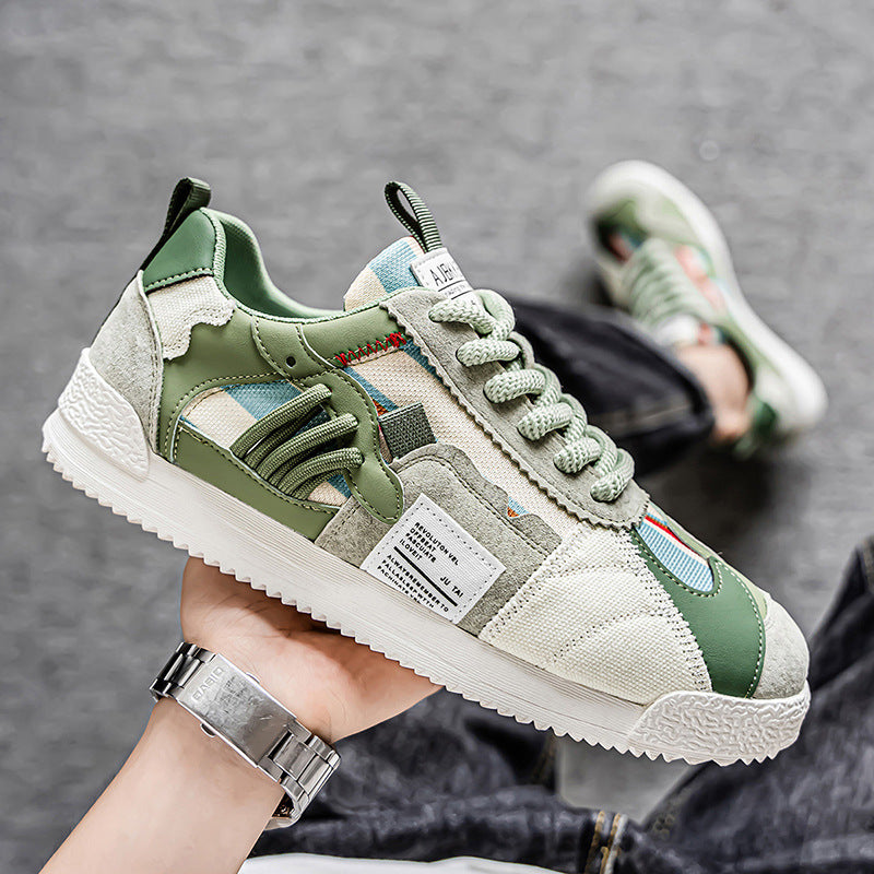 Thin Multi-Dopamine Agan Shoes Men's Mesh Breathable Fashion Versatile Casual Sports Sneakers