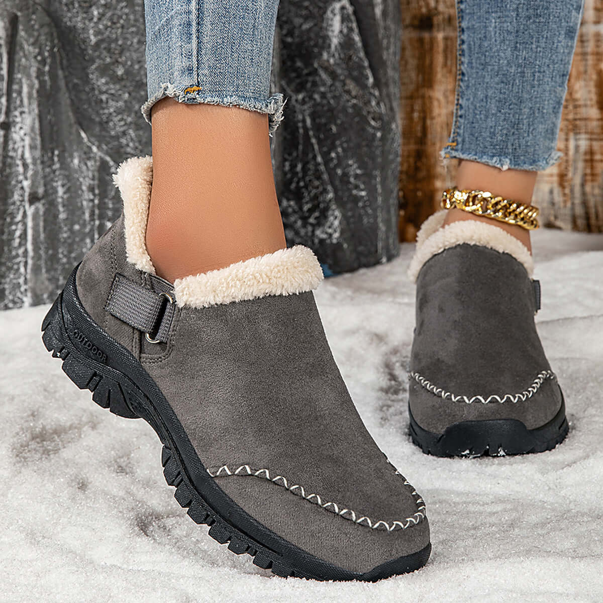 low cut outdoor flat boot shoes