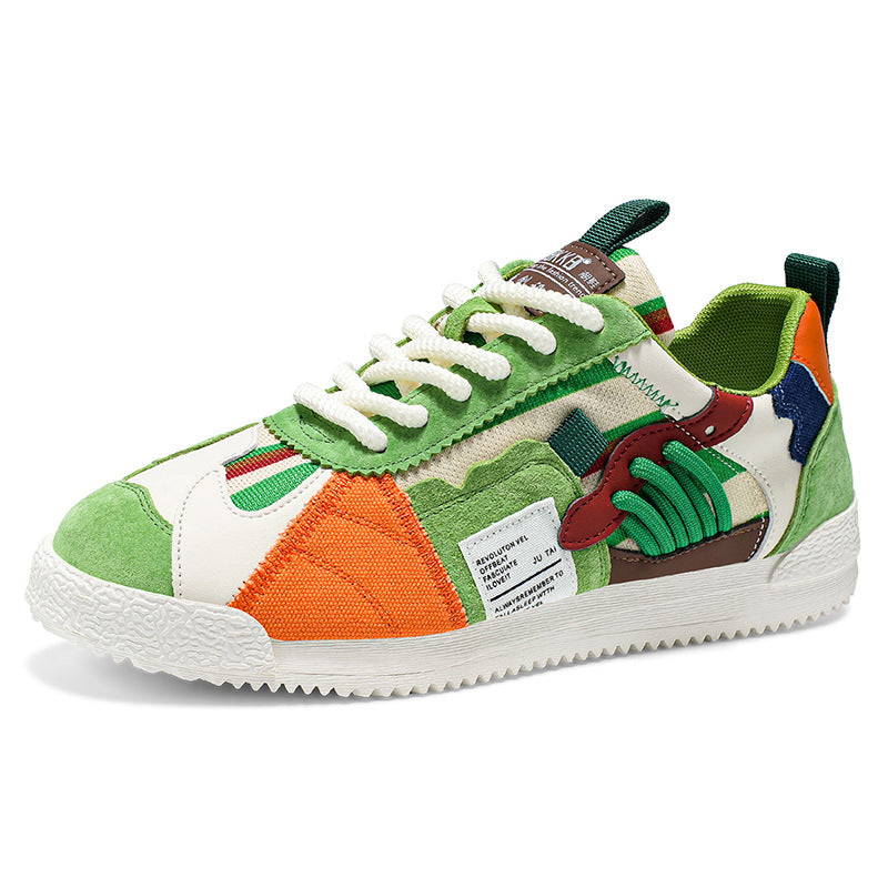 Thin Multi-Dopamine Agan Shoes Men's Mesh Breathable Fashion Versatile Casual Sports Sneakers