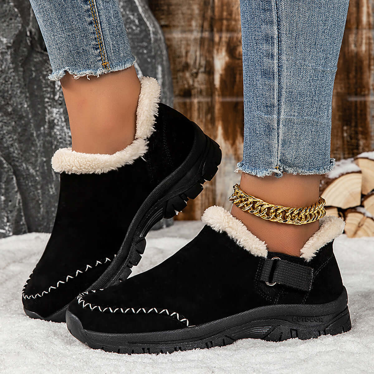 low cut outdoor flat boot shoes