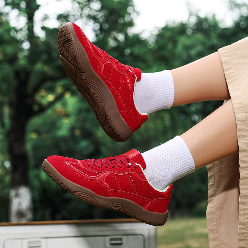 Fashionable Lightweight Wide-Toe Hiking Outdoor Sports Shoes for Couples, Casual Running Sneakers