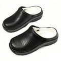 Comfortable Cotton Slippers for Home Use, Warm and Non-Slip Winter Indoor Slippers with Soft Fleece Lining