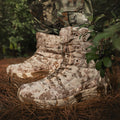 Outdoor camouflage boots high top outdoor hiking boots for men hiking training boots for men