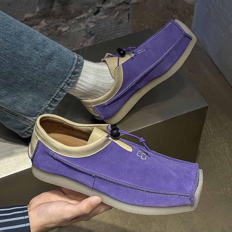 Lefu leisure lazy person steps on a set of shoes