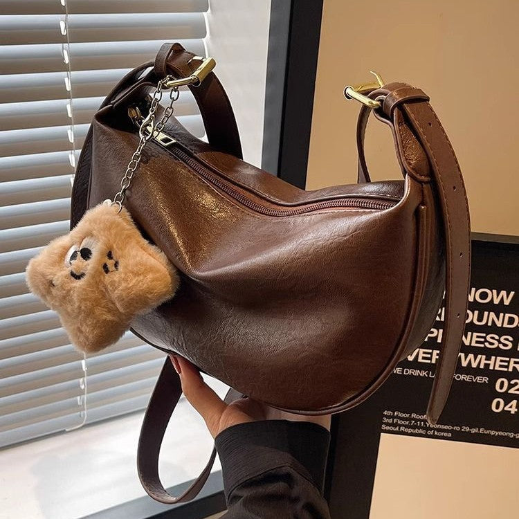 Trendy and popular shoulder bag, crossbody bag, dumpling bag